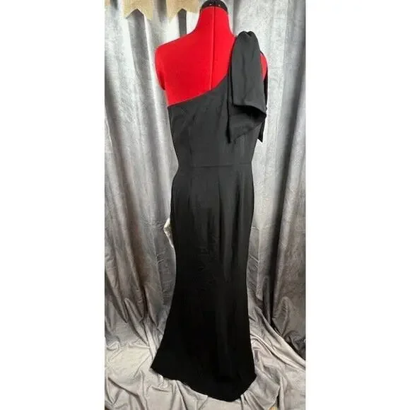New Dress The Population Tiffany Dress Size XL One Shoulder MSRP: $148 - Picture 4 of 6